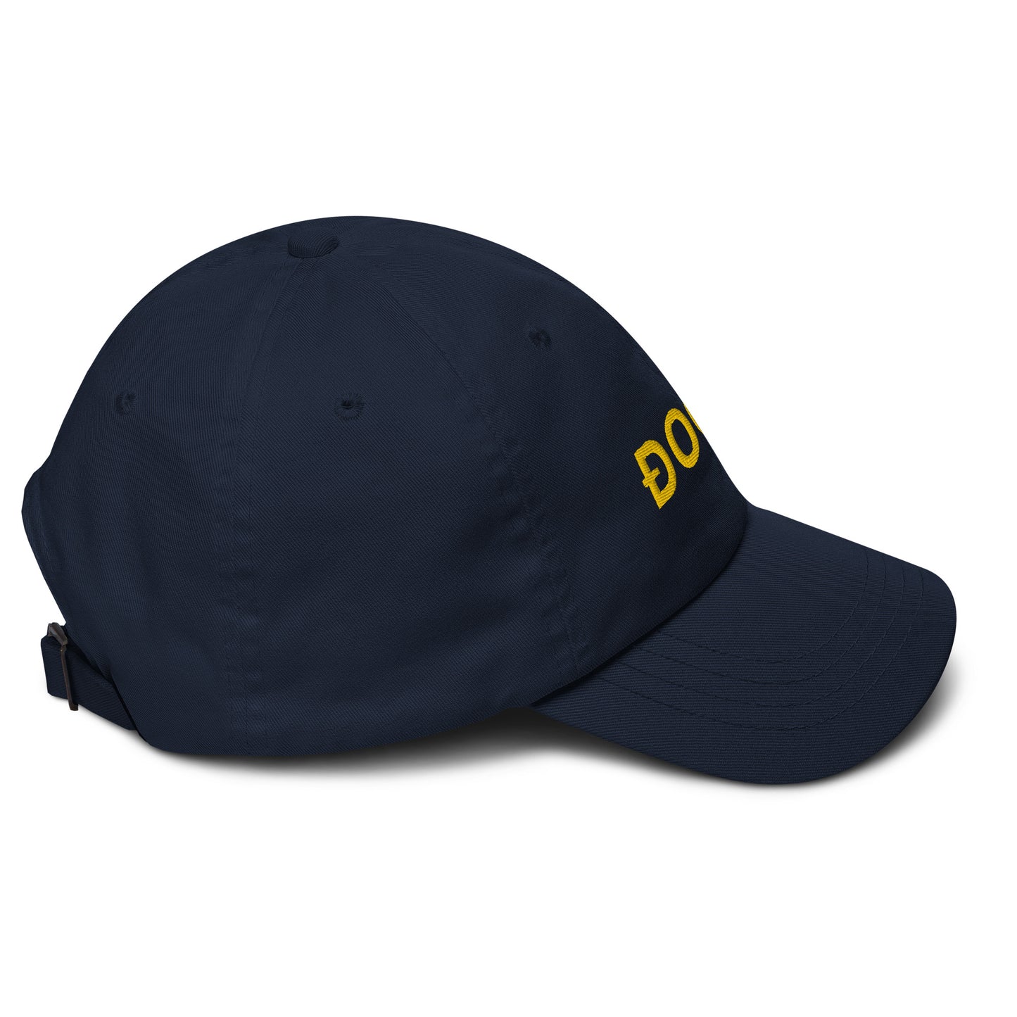 Dogecoin symbol Embroidered hat | Cryptocurrency cap | Gift for trader