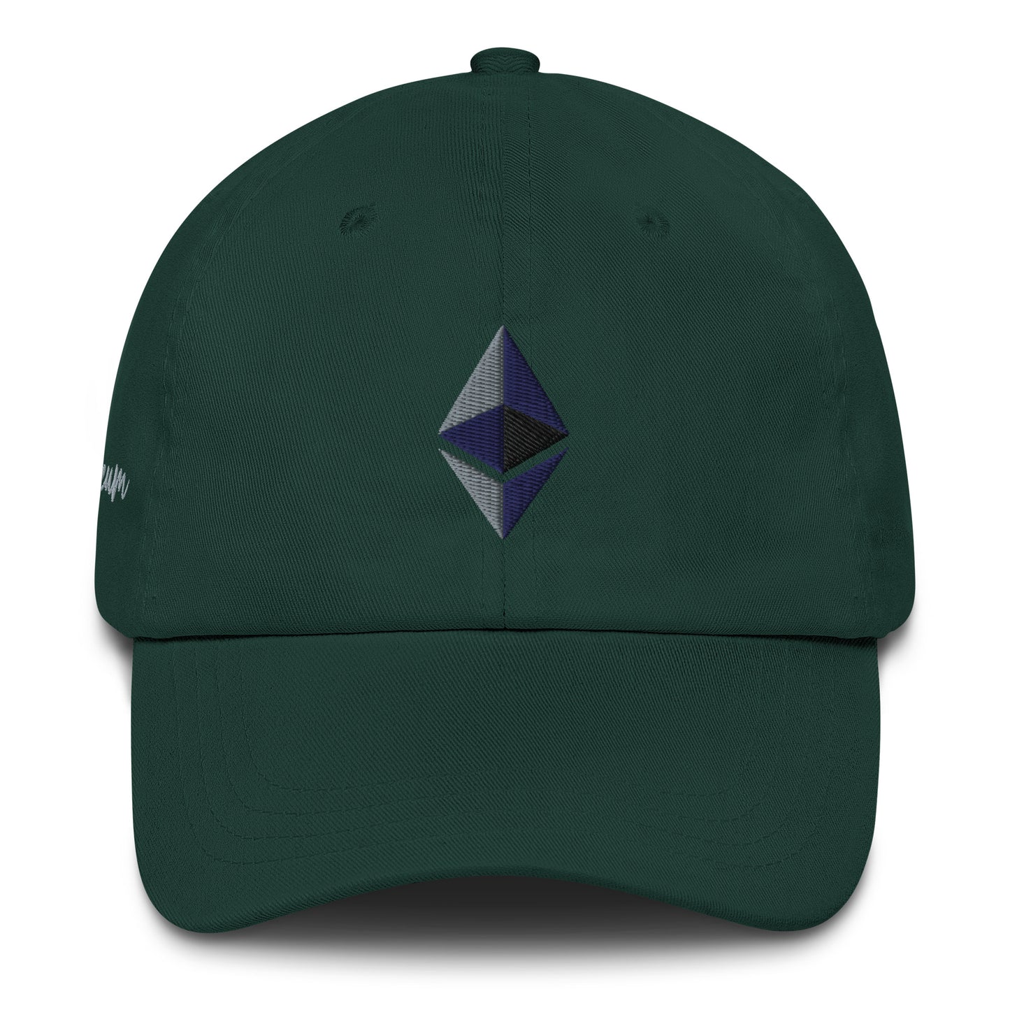 Ethereum Logo Embroidered on Dad hat | ETH cap |  Crypto Gifts for Him Her