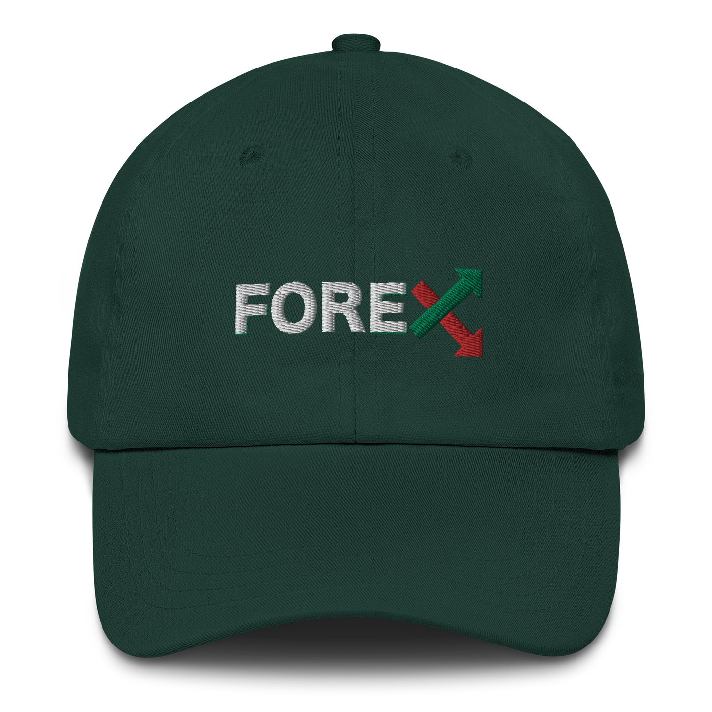 Forex arrow up & down Embroidered hat | Forex Cap | Trader Dad hat | Unisex