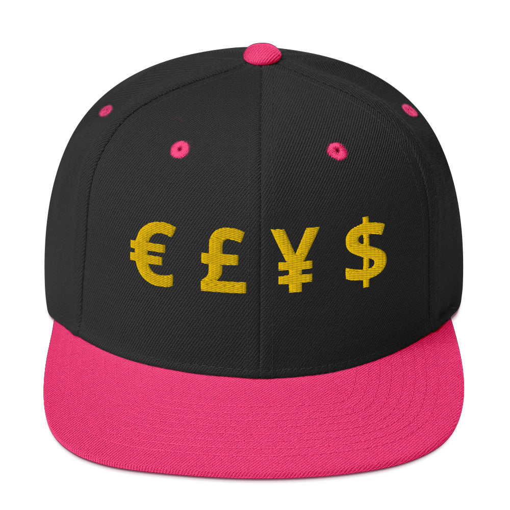 FOREX Embroidered Snapback Hat | Currencies, Finance hat | unisex cap