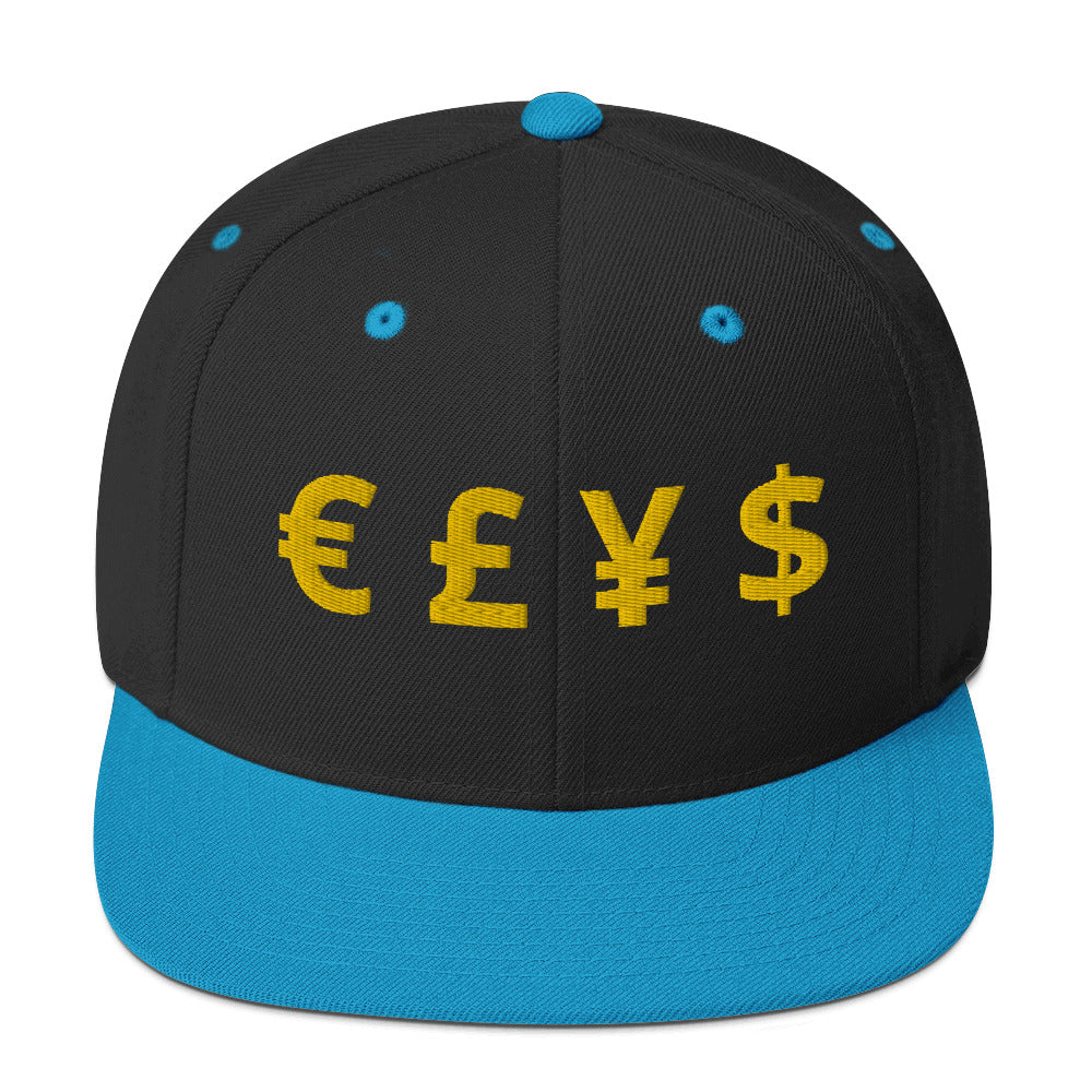 FOREX Embroidered Snapback Hat | Currencies, Finance hat | unisex cap