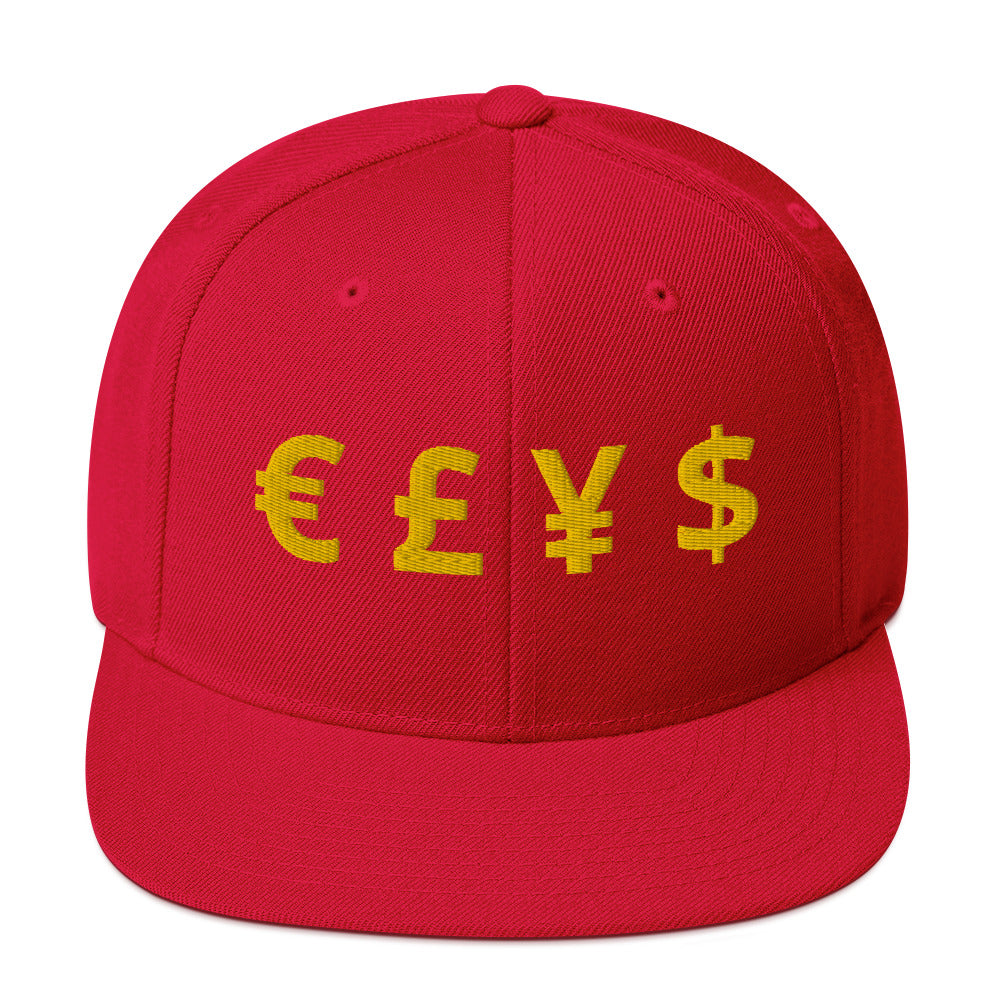 FOREX Embroidered Snapback Hat | Currencies, Finance hat | unisex cap