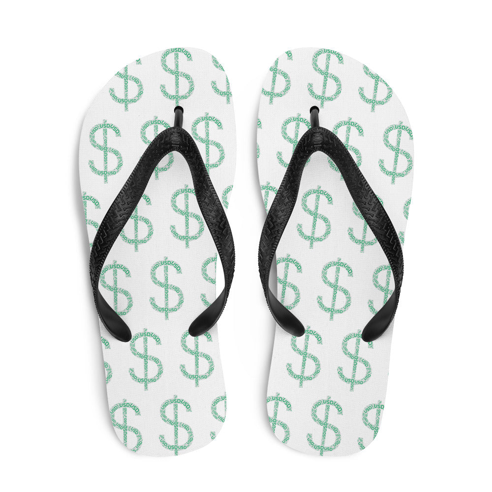 Forex Dollar Symbol Flip-Flops