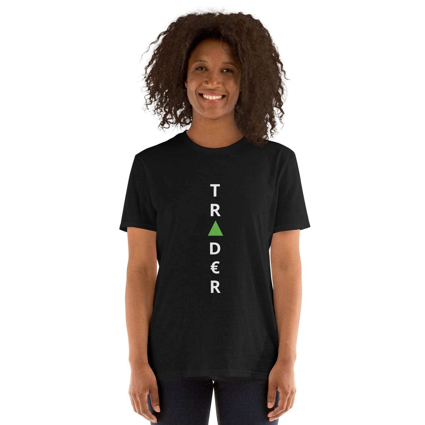 Unique T-shirt for Trader | Forex Clothing | Euro symbol and Arrow up | Tee for both men and women