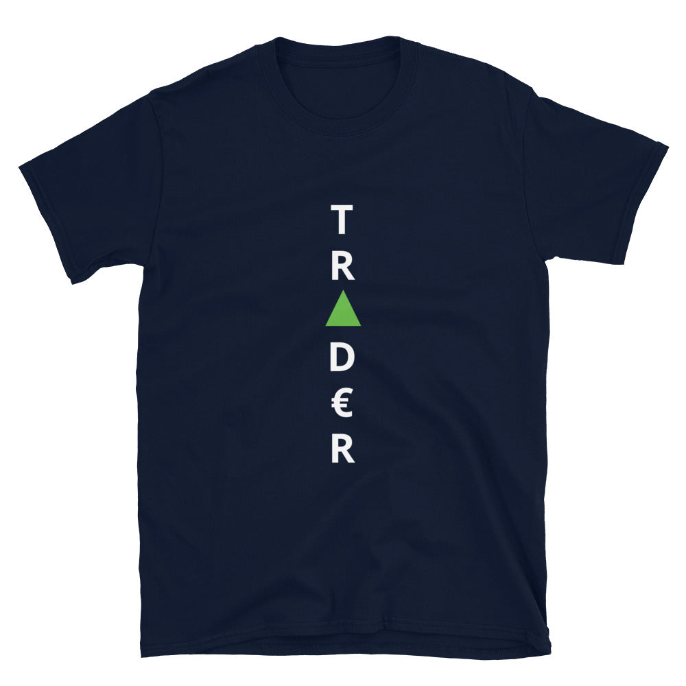 Unique T-shirt for Trader | Forex Clothing | Euro symbol and Arrow up | Tee for both men and women