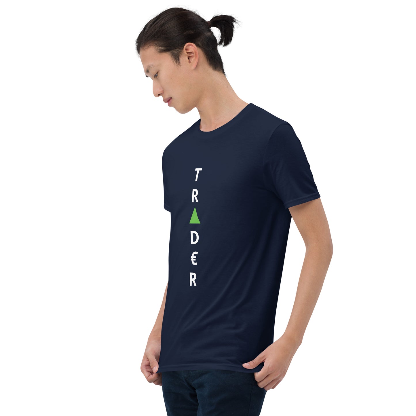 Unique T-shirt for Trader | Forex Clothing | Euro symbol and Arrow up | Tee for both men and women