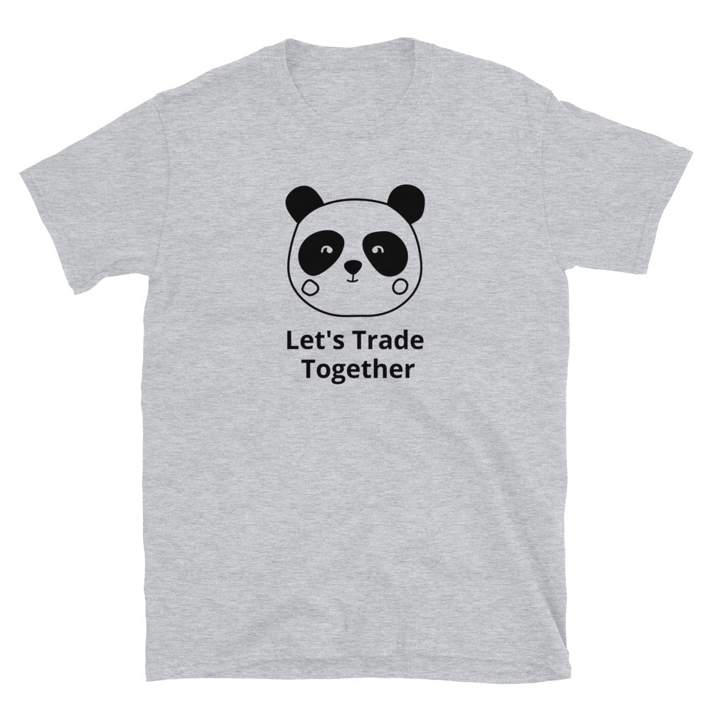 Panda, Let's Trade Together T-Shirt | Funny Crypto Tee | Trader Gift