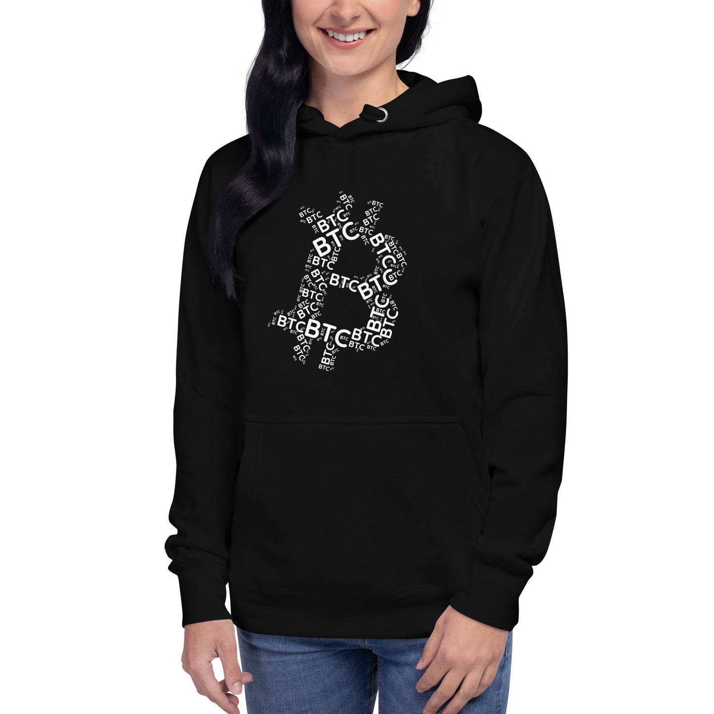 Bitcoin Symbol Hoodie | BTC merch | Crypto Clothing | Birthday gift | Unisex