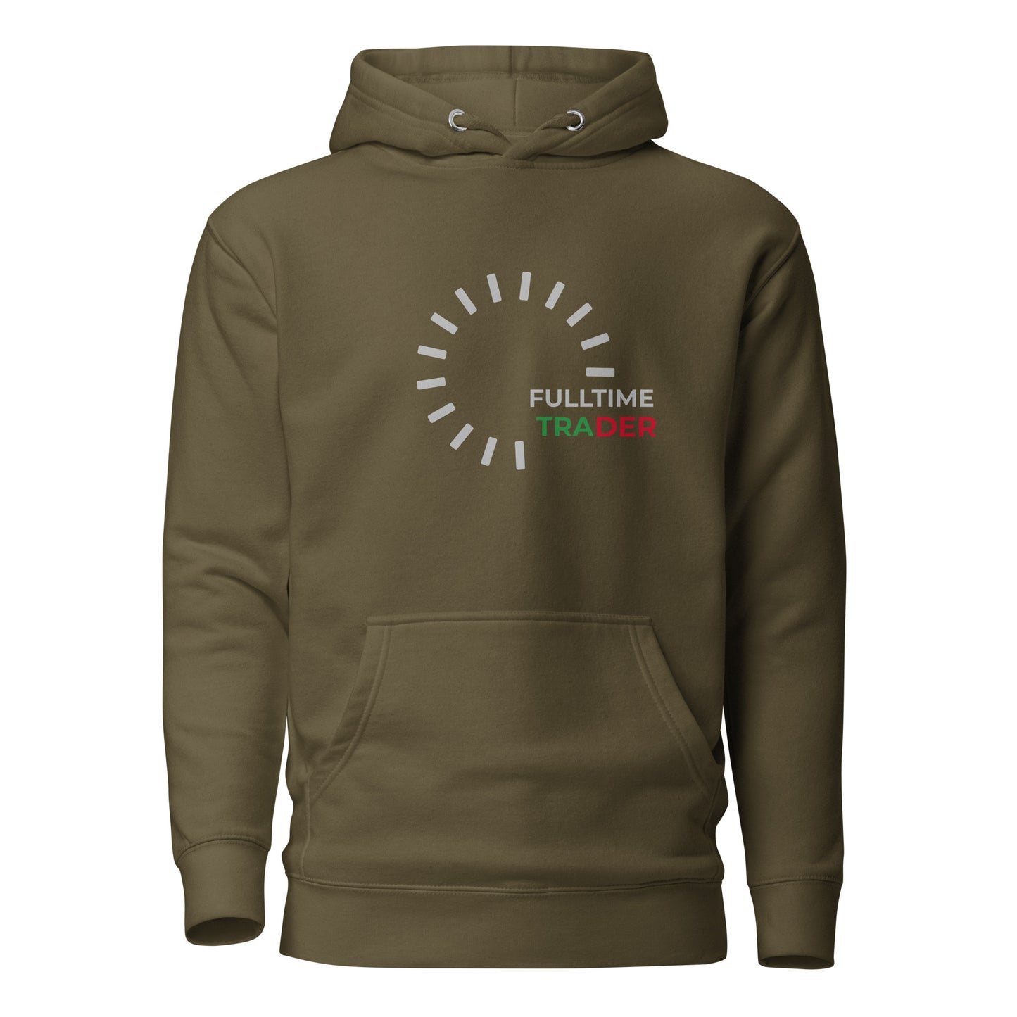 Full Time Trader  Hoodie | Stock market Trader Gift | Forex Merch | Crypto Trader Style